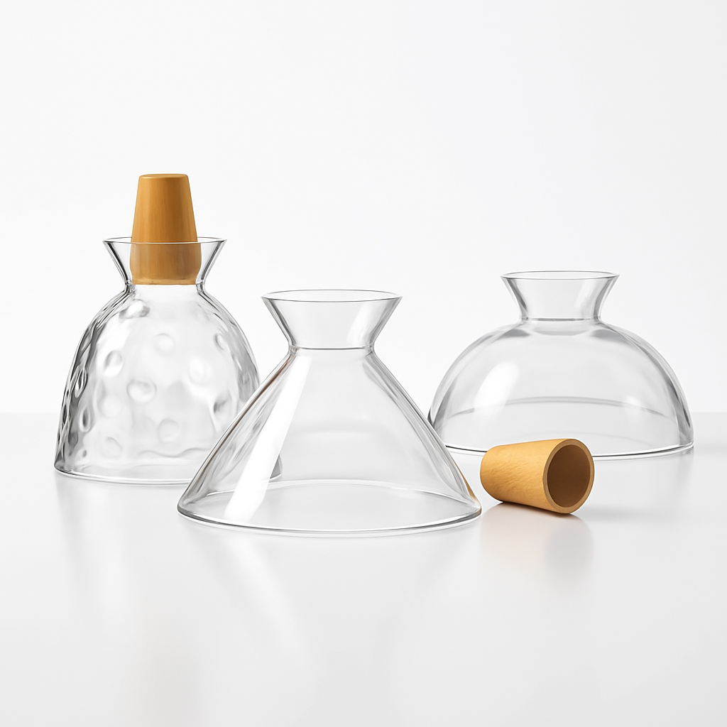 suspension nordique avec abat-jour en verre pour restaurant - vue 5 sur 9