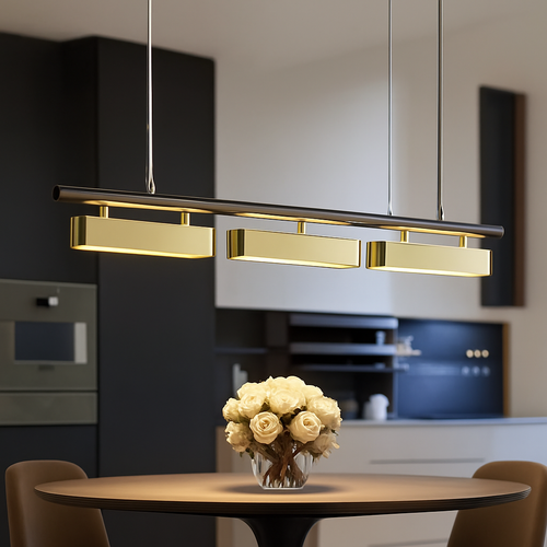 suspension nordique design moderne pour décoration intérieure avec lumières LED - vue 2 sur 9