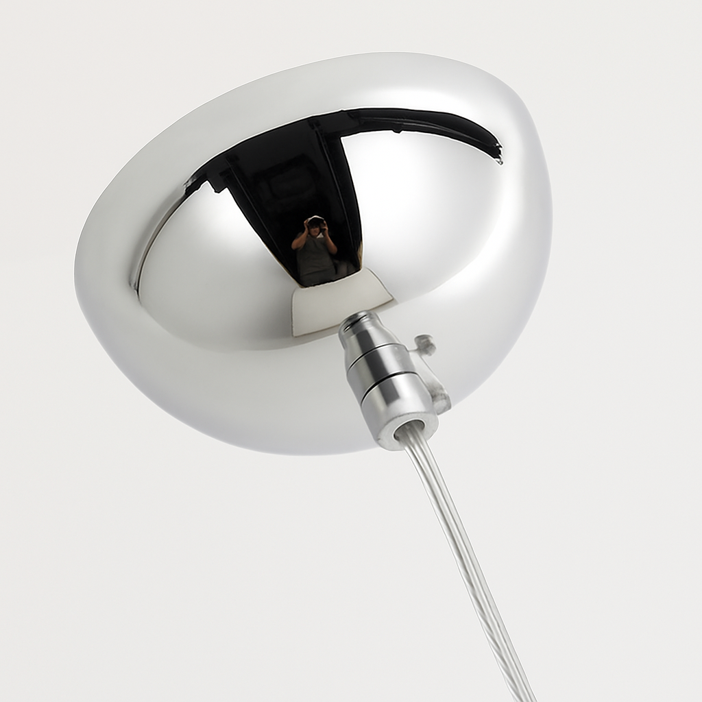 suspension nordique en verre à led décoratif pour intérieur - vue 5 sur 24