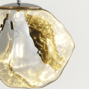suspension nordique en verre à led décoratif pour intérieur