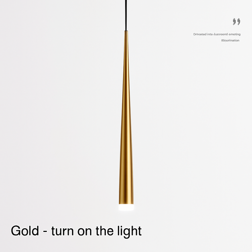 Suspension Nordique moderne LED chambre tête de lit 7W Tube lumineux famille cuisine salle à manger décoration intérieure - vue 7 sur 8