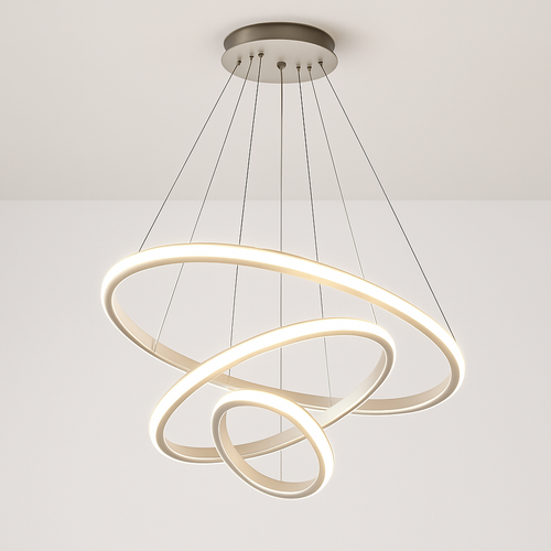 suspension nordique moderne à led pour décoration intérieure - vue 3 sur 8