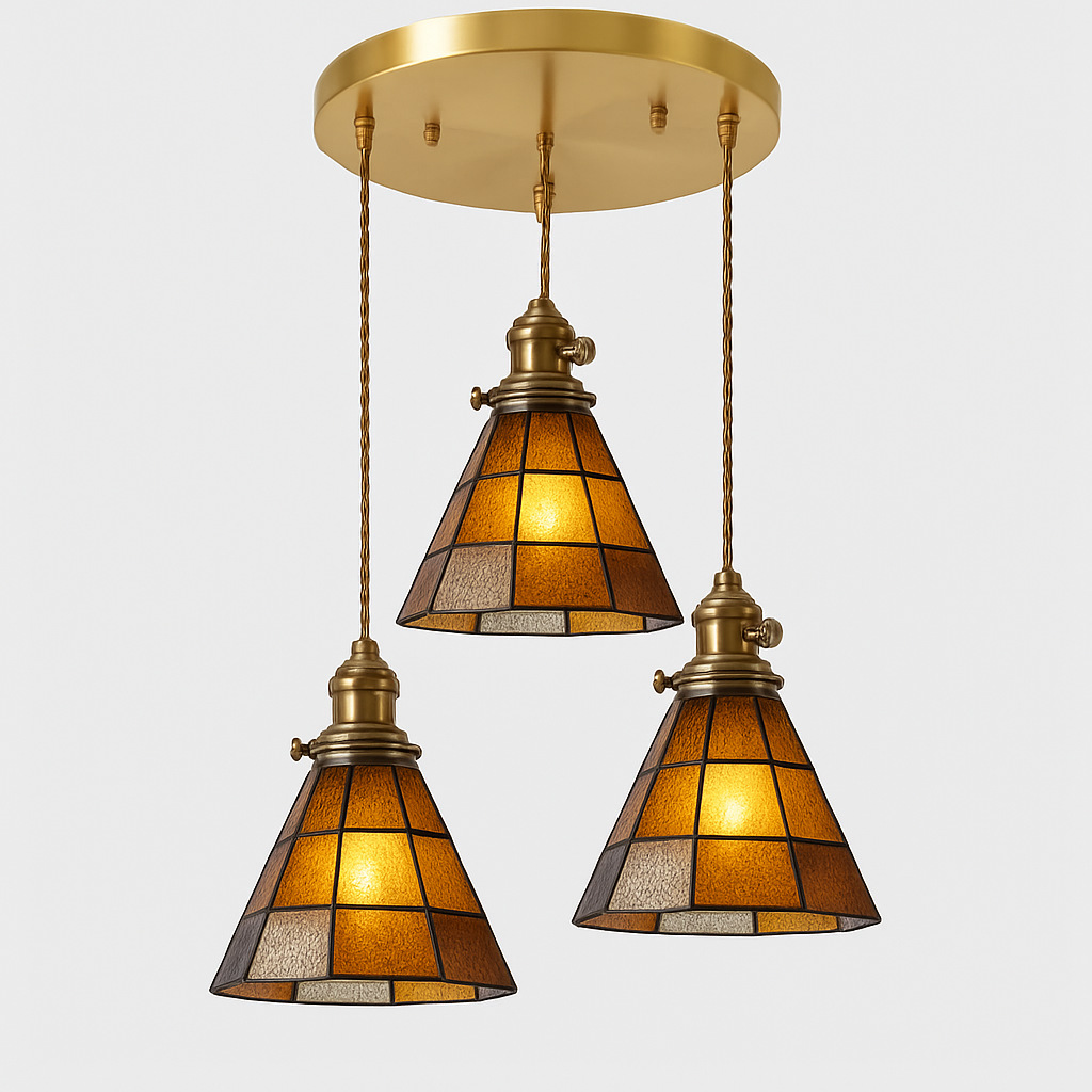 Suspension Nordique Verre LED - vue 20 sur 27