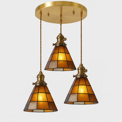 Suspension Nordique Verre LED - vue 21 sur 27