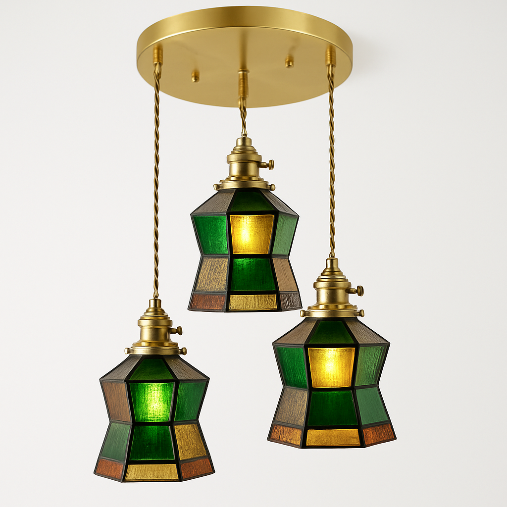 Suspension Nordique Verre LED - vue 22 sur 27