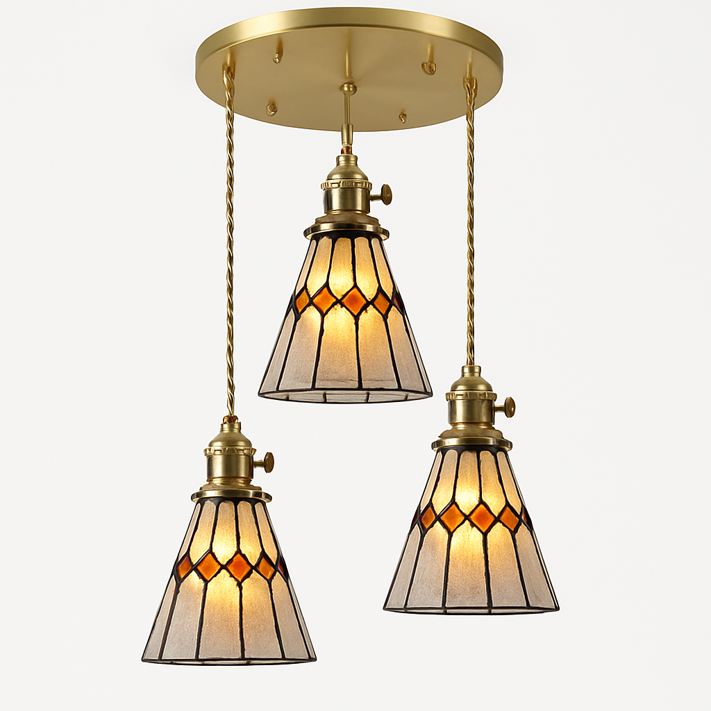 Suspension Nordique Verre LED - vue 23 sur 27