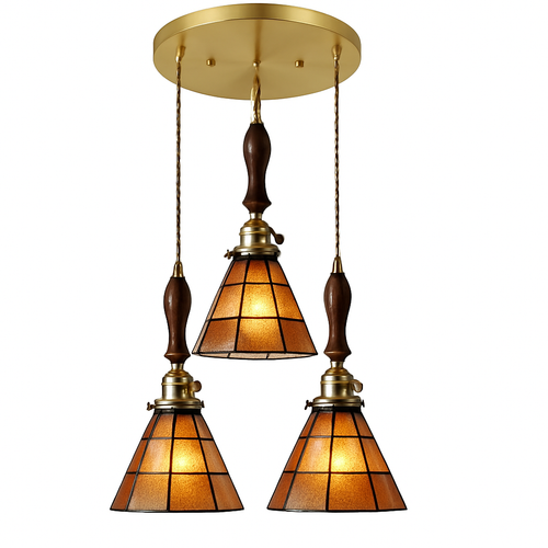 Suspension Nordique Verre LED - vue 25 sur 27