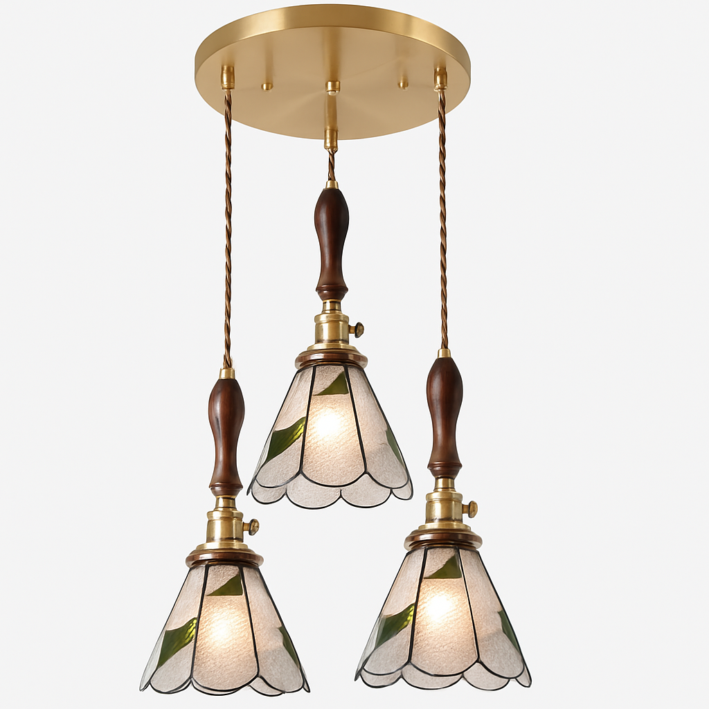Suspension Nordique Verre LED - vue 25 sur 27