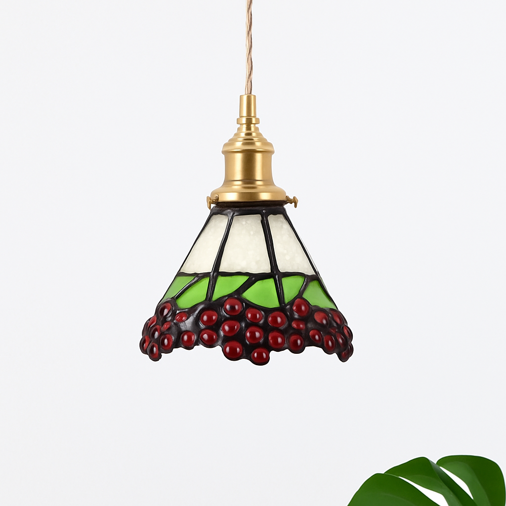 Suspension Nordique Verre LED - vue 4 sur 27