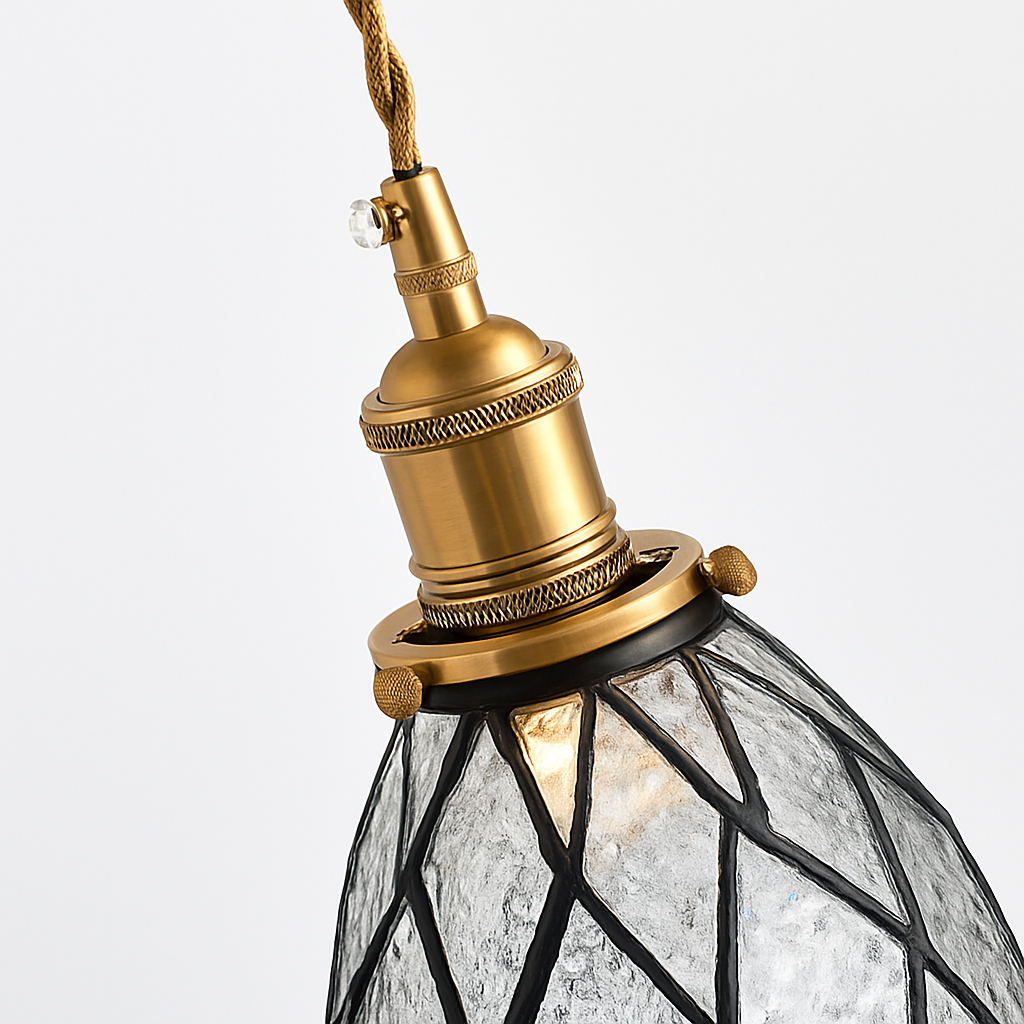 Suspension Nordique Verre LED - vue 5 sur 27