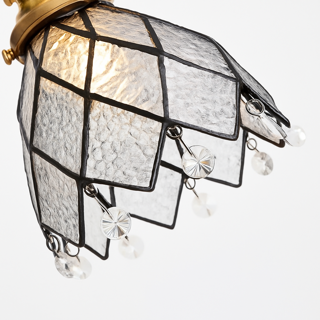 Suspension Nordique Verre LED - vue 6 sur 27