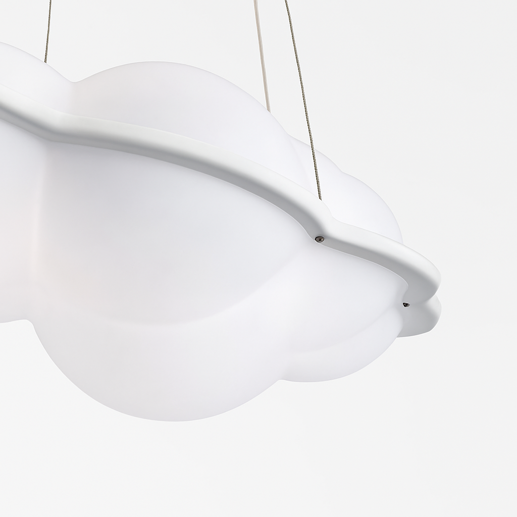 suspension nuvola nordique nuages led décoration design italien - vue 6 sur 16