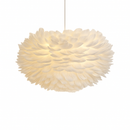 Suspension ovale en plumes Father