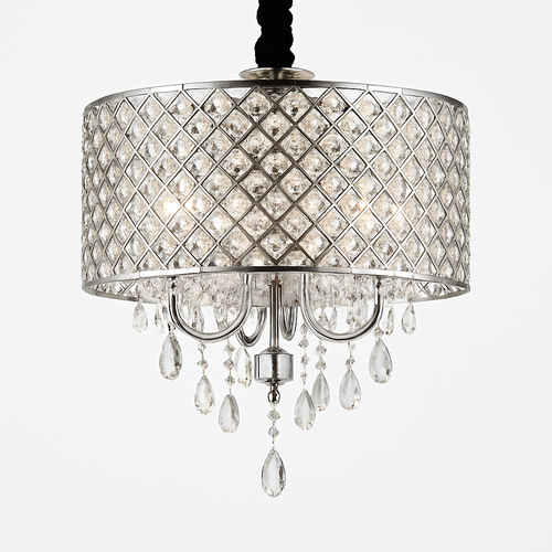 suspension rétro en cristal pour éclairage décoratif élégant