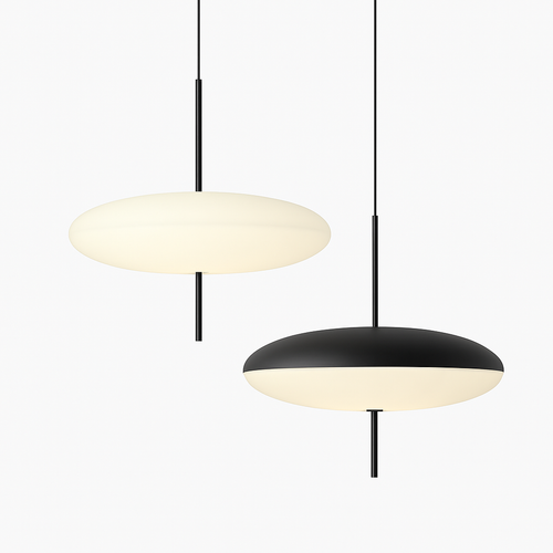 Suspension soucoupe volante modernes noires/blanches - vue 3 sur 10
