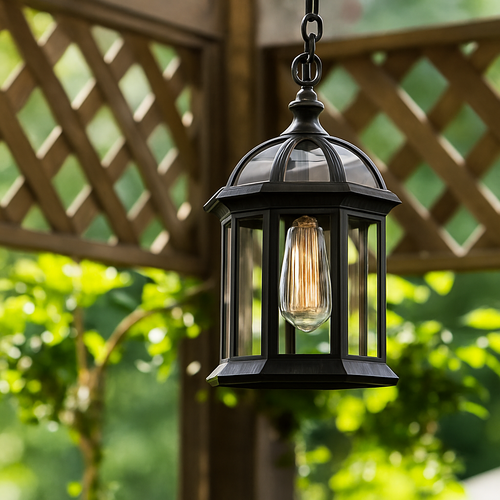 suspension étanche pour extérieur jardin balcon allée - vue 2 sur 8