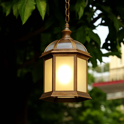 suspension étanche pour extérieur jardin balcon allée - vue 8 sur 8