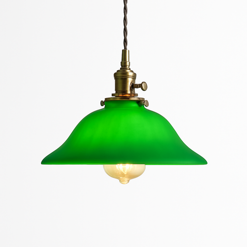 Suspension vintage edison en verre avec prise en cuivre - vue 23 sur 30