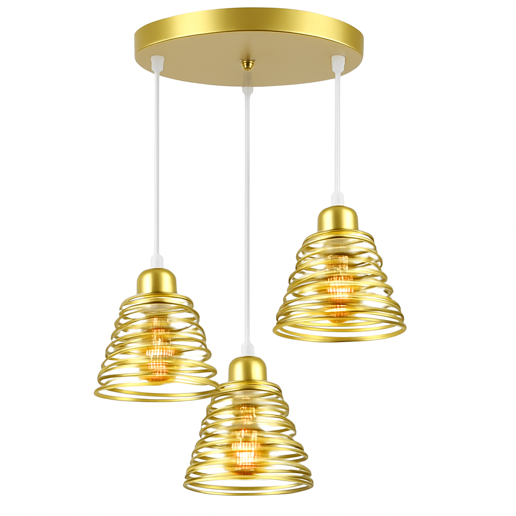 Suspension vintage en fer forgé pour intérieur moderne - vue 13 sur 18