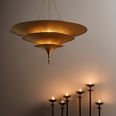 suspension vintage style asiatique wabi-sabi luminaire suspendu