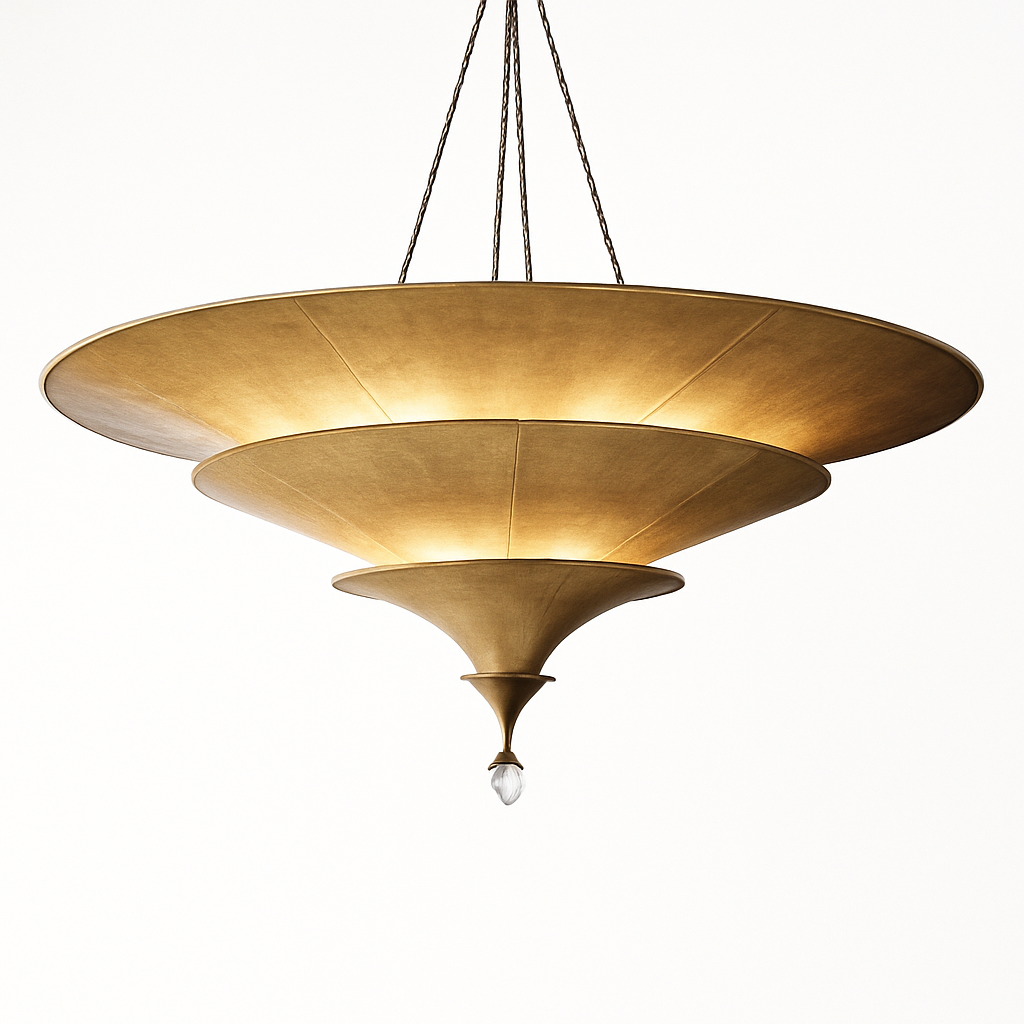suspension vintage style asiatique wabi-sabi luminaire suspendu - vue 6 sur 9