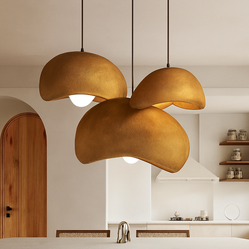 suspension wabi-sabi en résine créative pour décoration intérieure - vue 2 sur 23