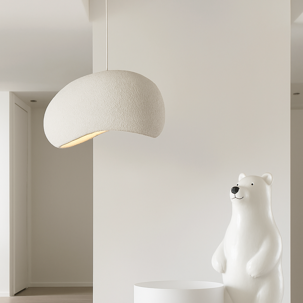 suspension wabi-sabi en résine créative pour décoration intérieure - vue 5 sur 23