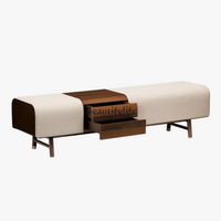 tabouret de luxe italien léger et simple pour banc et canapé