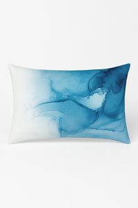 taie d'oreiller rectangulaire polyester rayures aquarelle style chinois