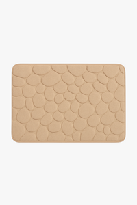 Tapis de bain 3d effet pavés antidérapant absorbant
