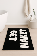 tapis de bain antidérapant lettres spa doux moderne