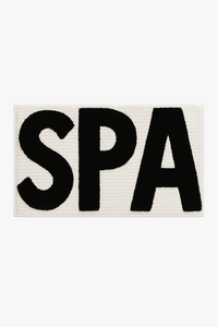 Tapis de bain antiderapant motif spa mignon doux