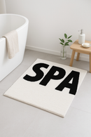 Tapis de bain antiderapant motif spa mignon doux