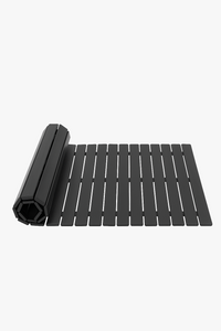 tapis de bain bambou antidérapant style naturel maison