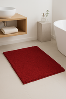 Tapis de bain chenille microfibre antidérapant épais absorbant