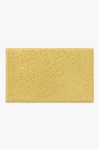Tapis de bain chenille rayures antiderapants lot trois