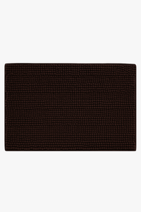 tapis de bain chenille ultra absorbant antidérapant rayé