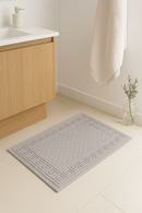 Tapis de bain coton absorbant motif cartoon moderne