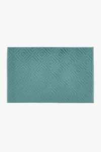 tapis de bain coton ultra doux absorbant motif