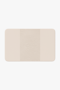 tapis de bain diatomite antiderapant rayures minimalistes modernes