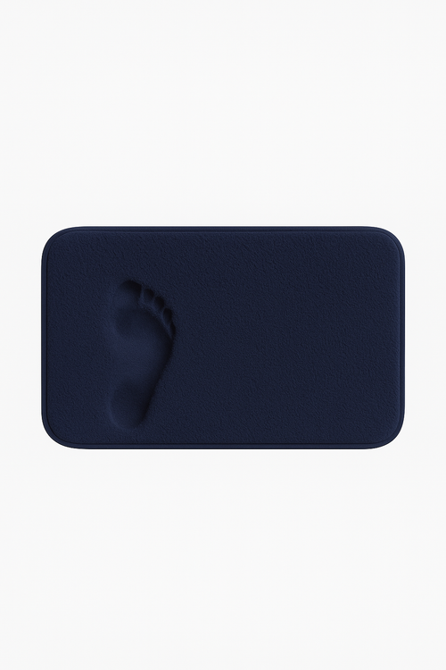 tapis de bain epais antiderapant absorbant longues fibres