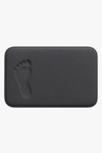 tapis de bain epais antiderapant poils longs salle