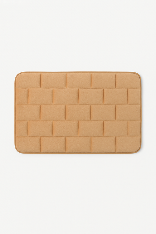 Tapis de bain mémoire forme absorbant antidérapant lot