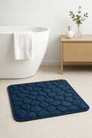 tapis de bain mémoire forme floral antidérapant absorbant
