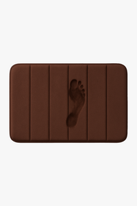 Tapis de bain memoire forme raye absorbant antiderapant