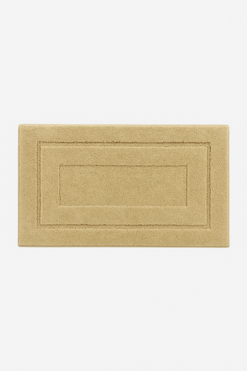 tapis de bain microfiber double cadre absorbant antiderapant