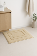 tapis de bain microfiber double cadre absorbant antiderapant