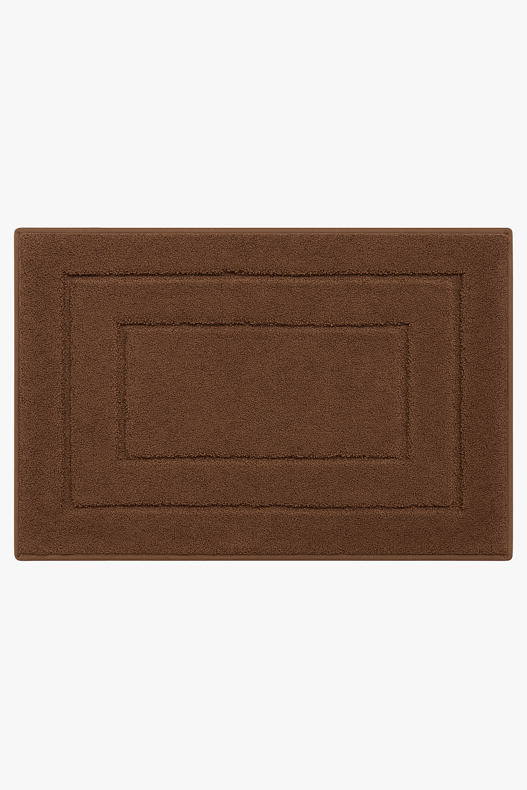 Tapis de bain microfibre antiderapant absorbant style velours