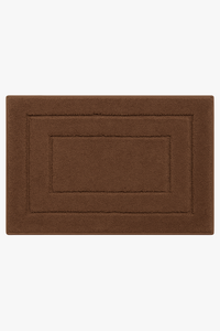 Tapis de bain microfibre antiderapant absorbant style velours