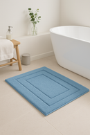 tapis de bain microfibre antiderapant absorbant style velours